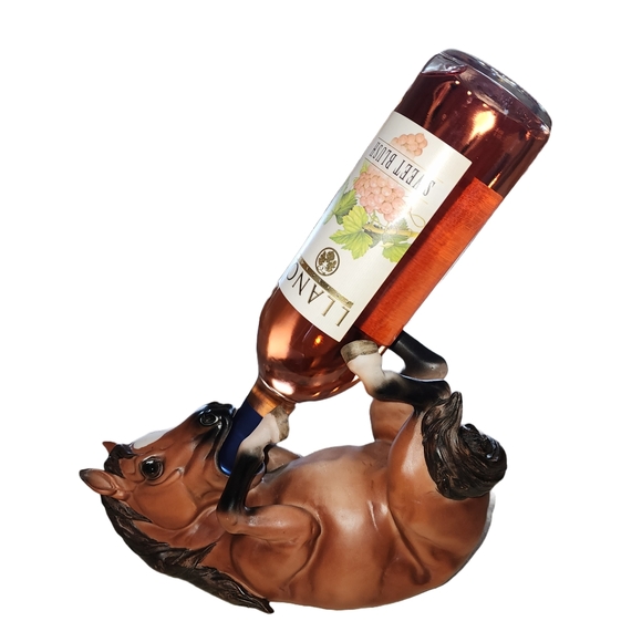Adorable! Horse Wine Bottle Holder - Picture 1 of 1